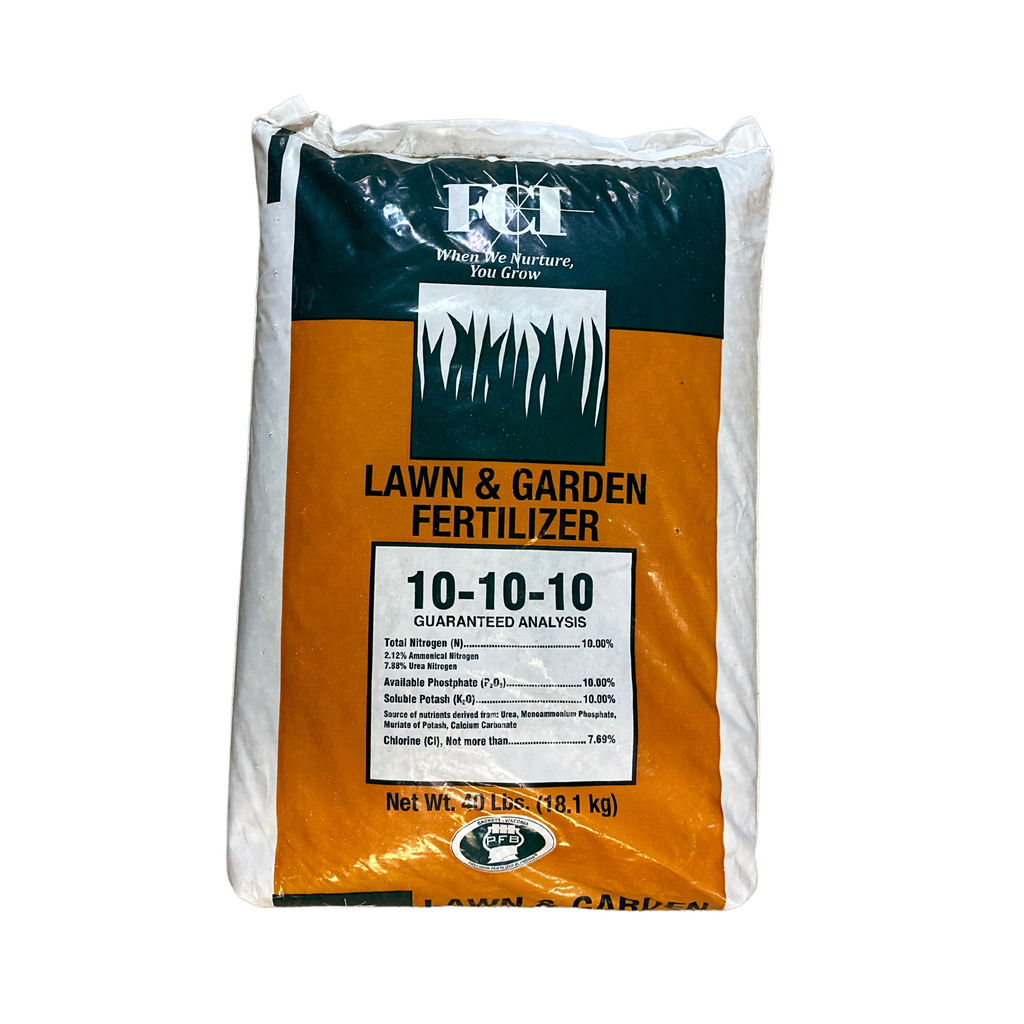 10 10 10 on sale fertilizer on lawn