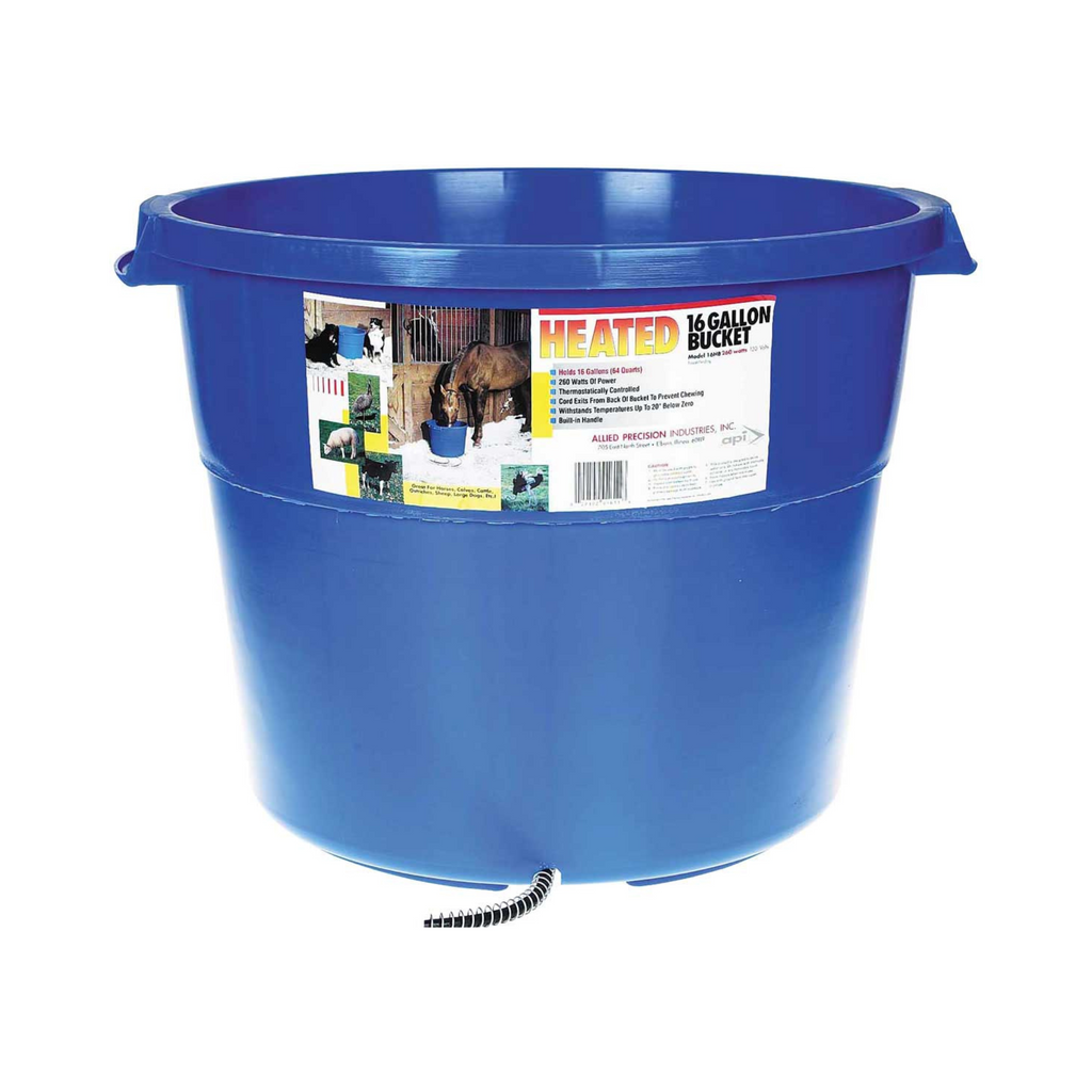 16 Gallon Heated Bucket – Pittsboro Feed