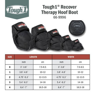 Tough1 Recover Therapy Hoof Boot