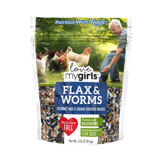 Love My Girls Flax & Mealworms