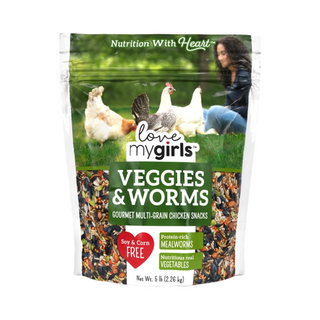 Love My Girls Veggies & Worms