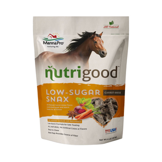 Manna Pro Nutrigood Low Sugar Snax Carrot Horse Treats