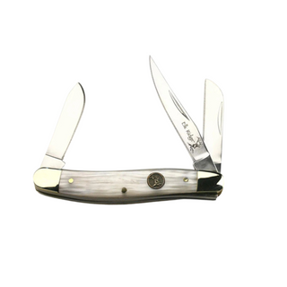 Pocket Knife 3 Blade Pearl