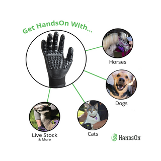 HandsOn Grooming Glove