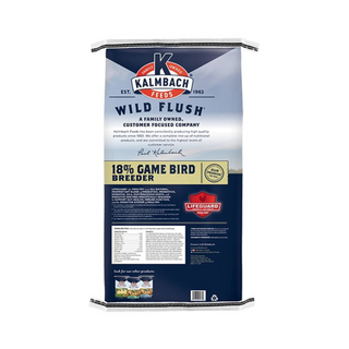 Kalmbach Feeds Wild Flush 18% Gamebird Breeder Feed