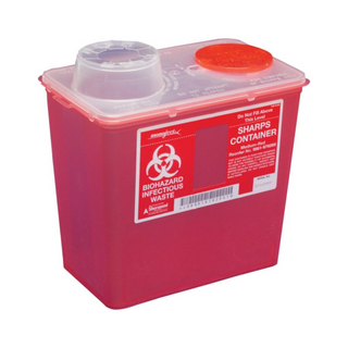 Sharps Vertical Drop Container